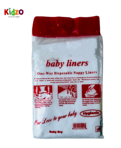 JHONSONS BABY LINER 100 Sheets Baby Disposable Diapers