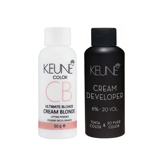 Keune CB Ultimate Blonde Cream Blonde And Cream Developer Volume