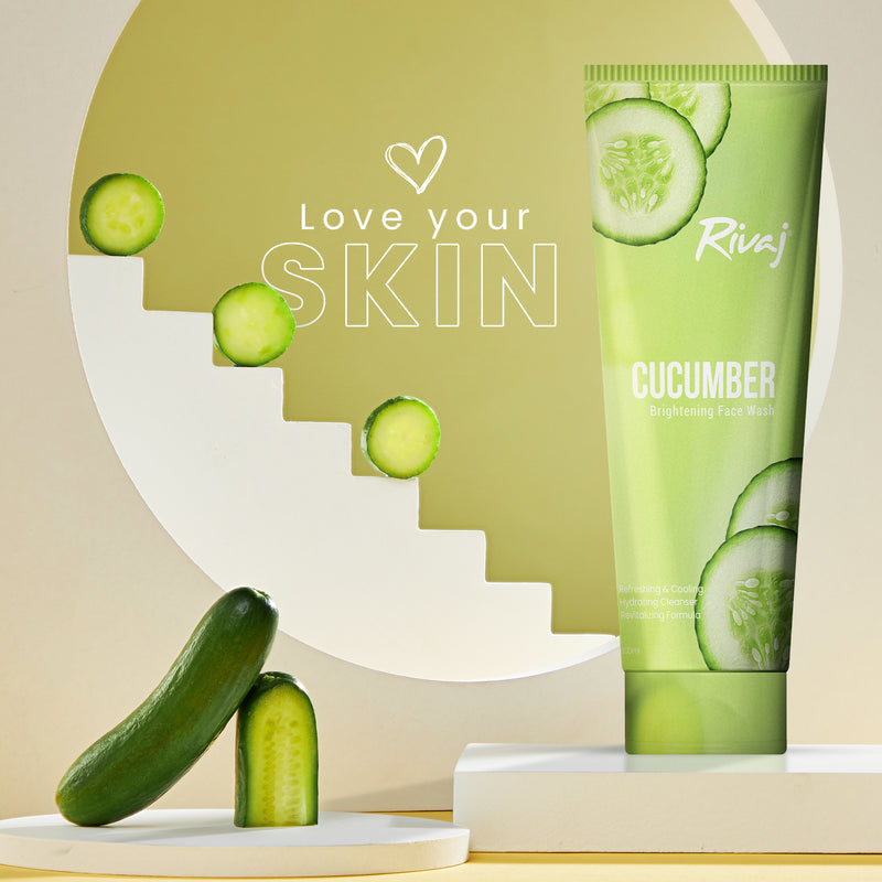 RIVAJ-UK Whitening Face Wash - Cucumber Extract