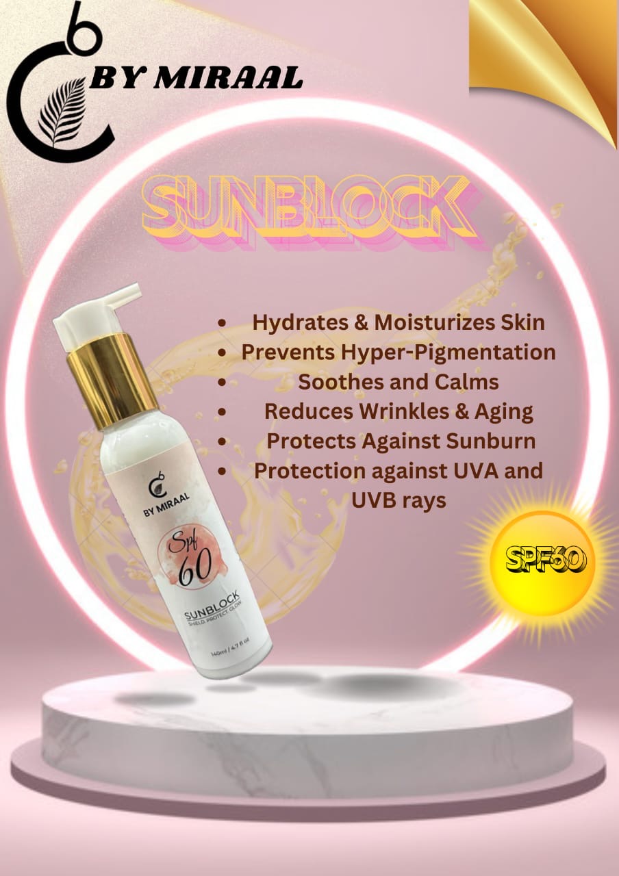 C6 BY MIRAAL SPF 60 SUNBLOCK