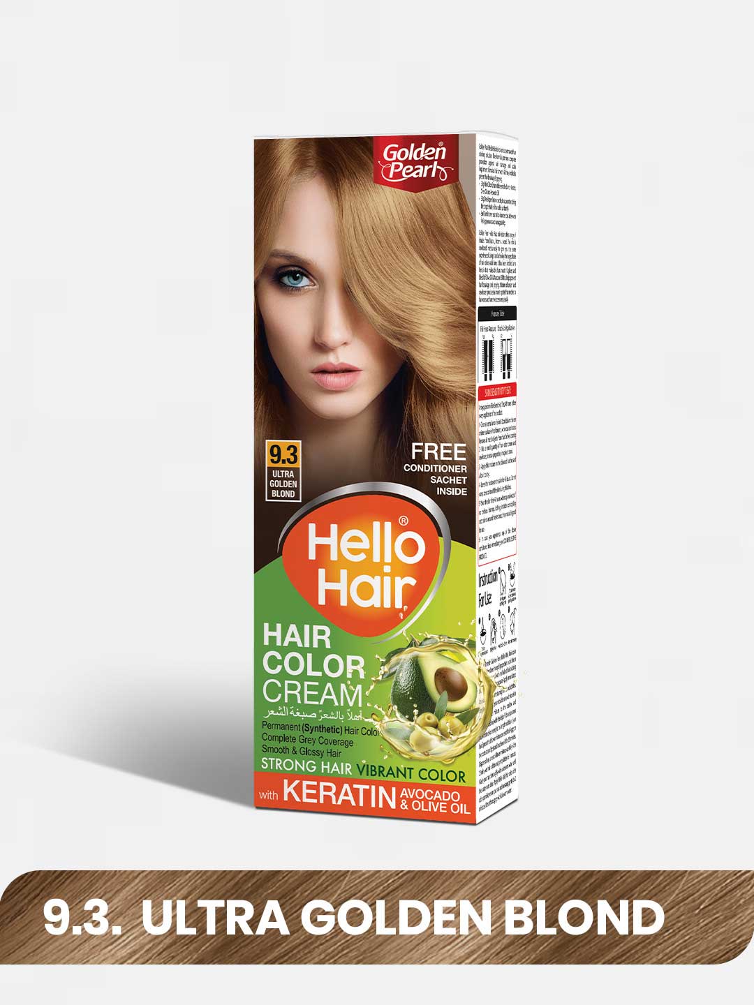 GOLDEN PEARL Hello Hair - Hair Color