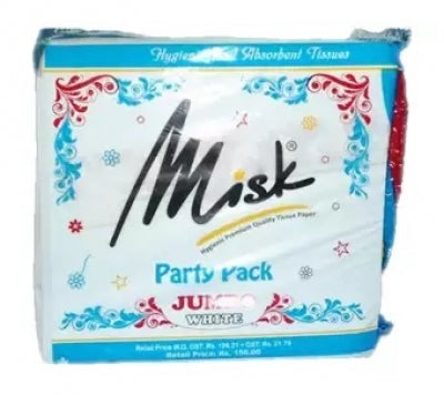 MISK (Tissue Paper) PARTY PACK WHITE