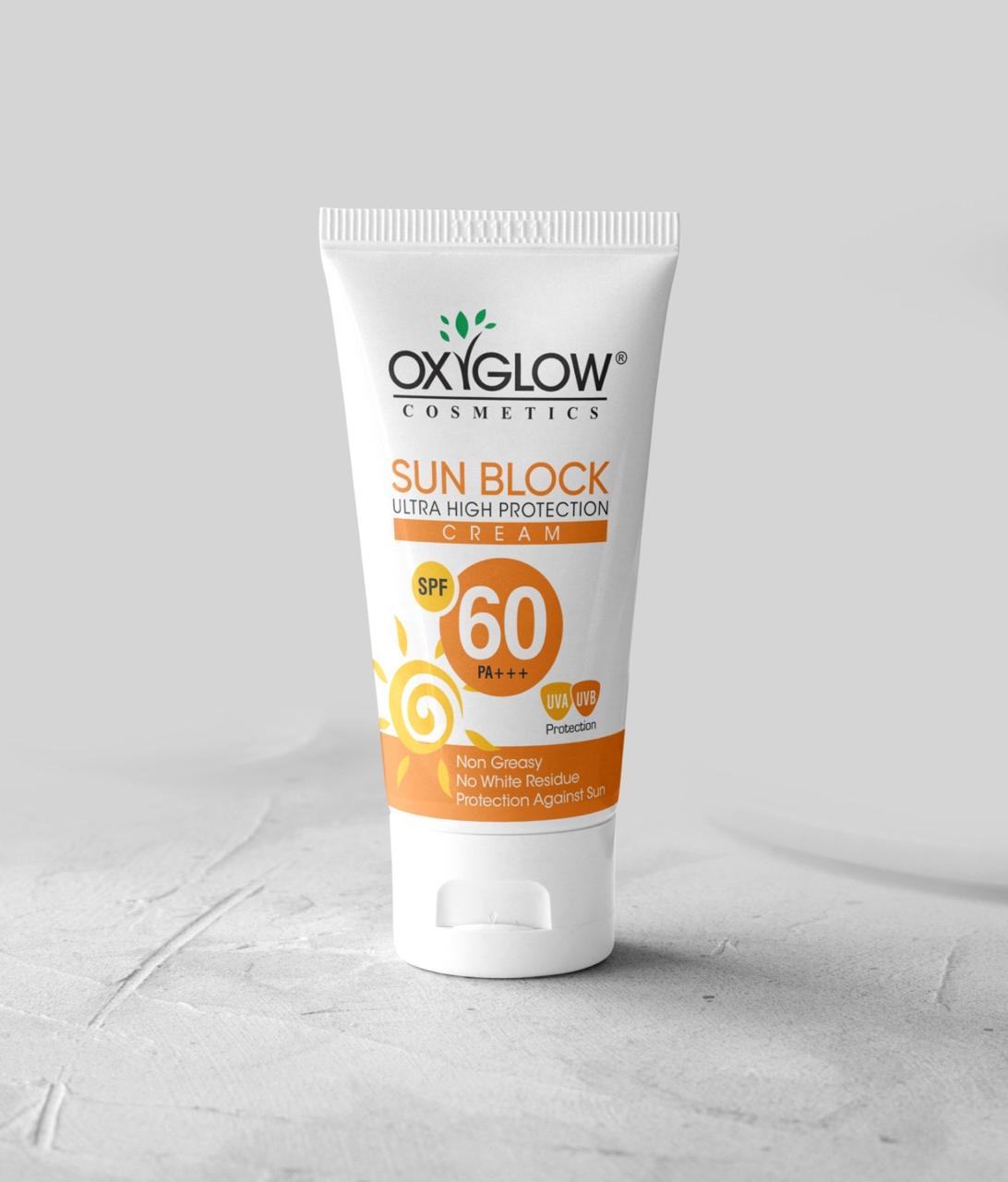 OXYGLOW SUNBLOCK SPF 60