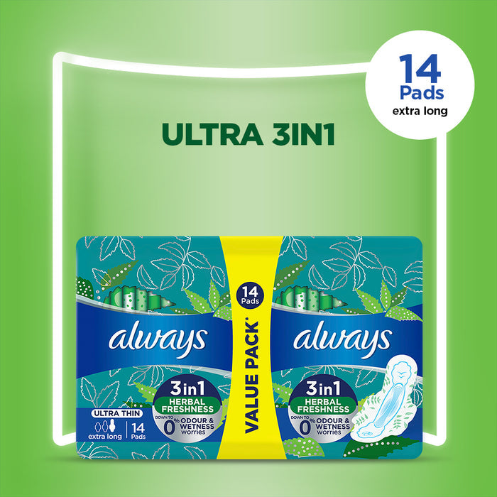 Always Ultra Thin 3 in 1