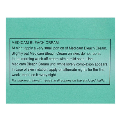 Medicam Skin Whitening Bleach Cream, 30g