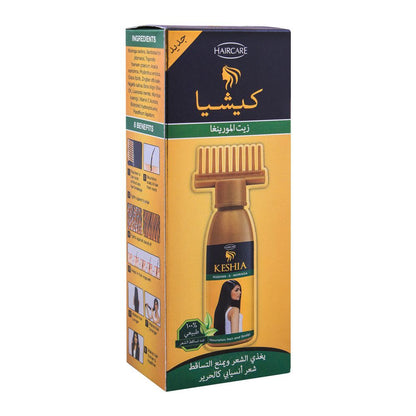 KESHIA Rogan-e-Moringa Hair Oil, 100% Organic, Anti Hair Fall, 120ml