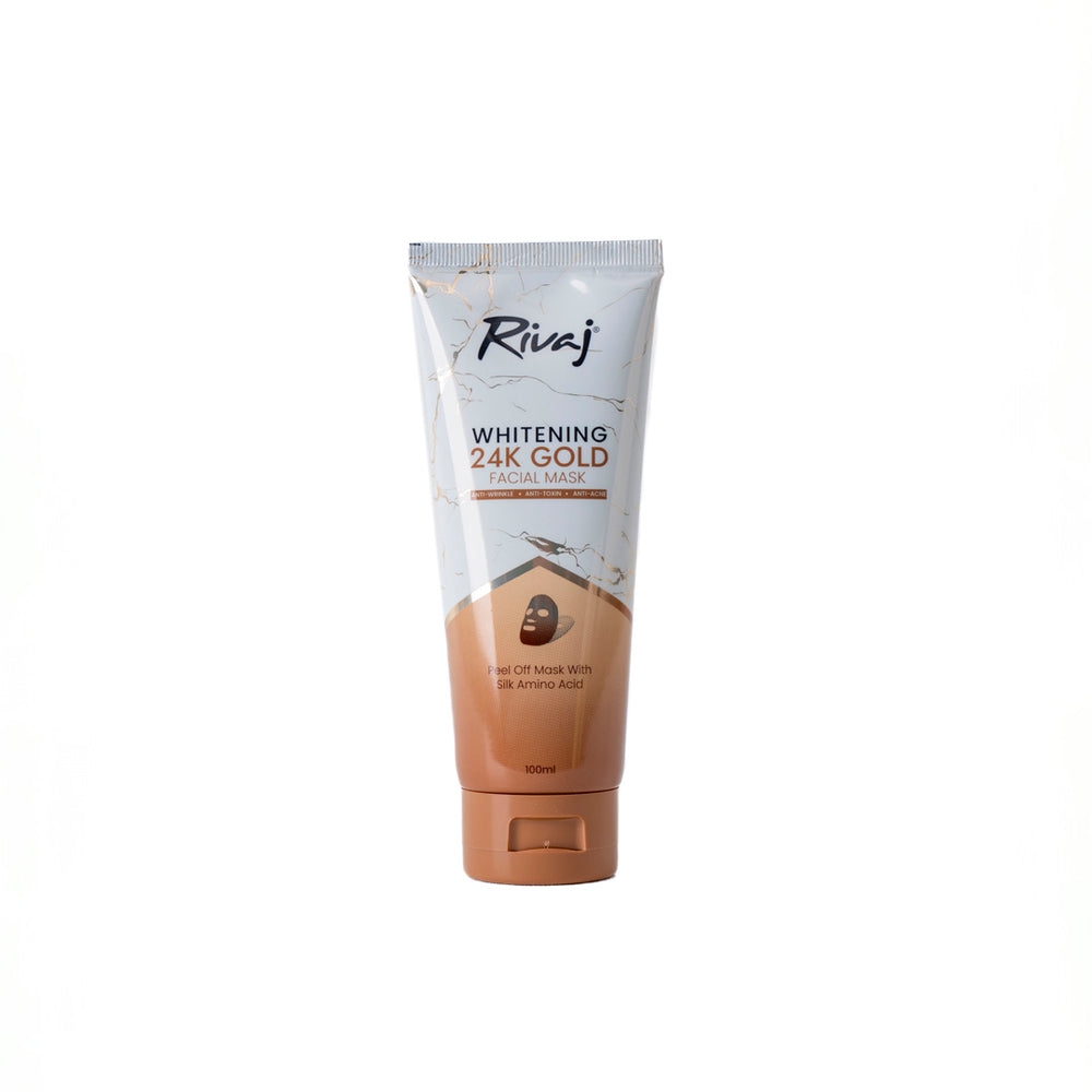 RIVAJ-UK Whitening 24K Gold Facial Mask 100ml