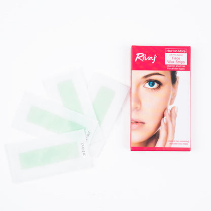 RIVAJ-UK Face Wax Strips ( PACK OF 24PCS)