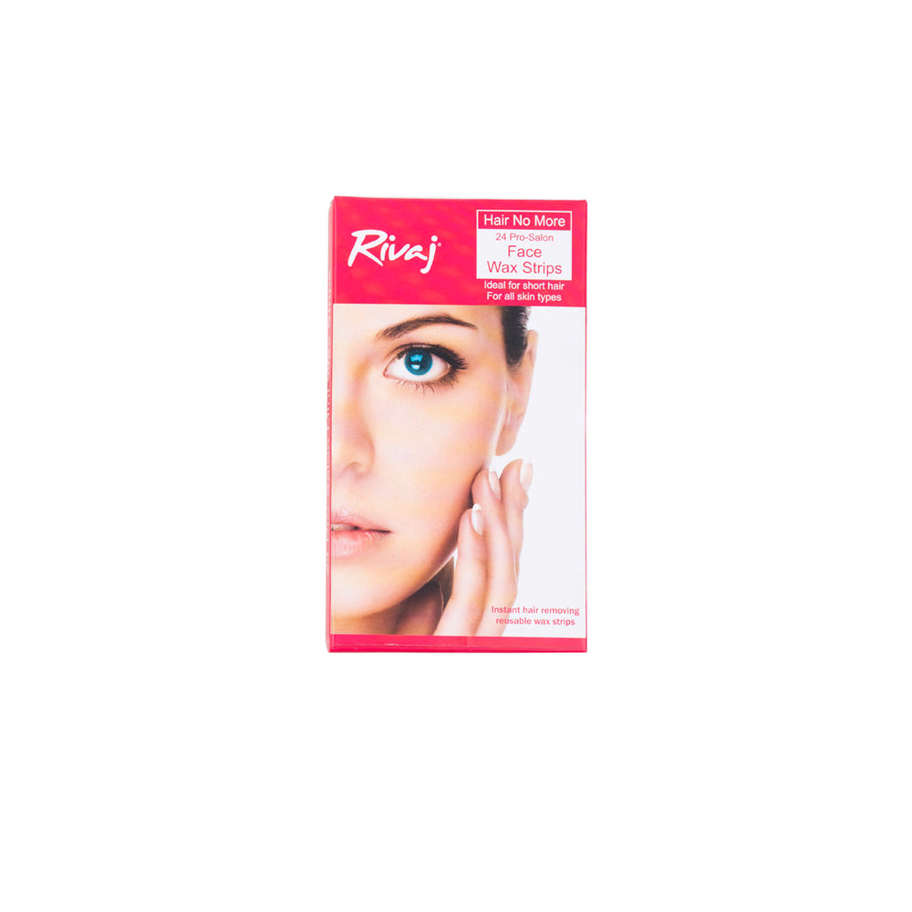 RIVAJ-UK Face Wax Strips ( PACK OF 24PCS)