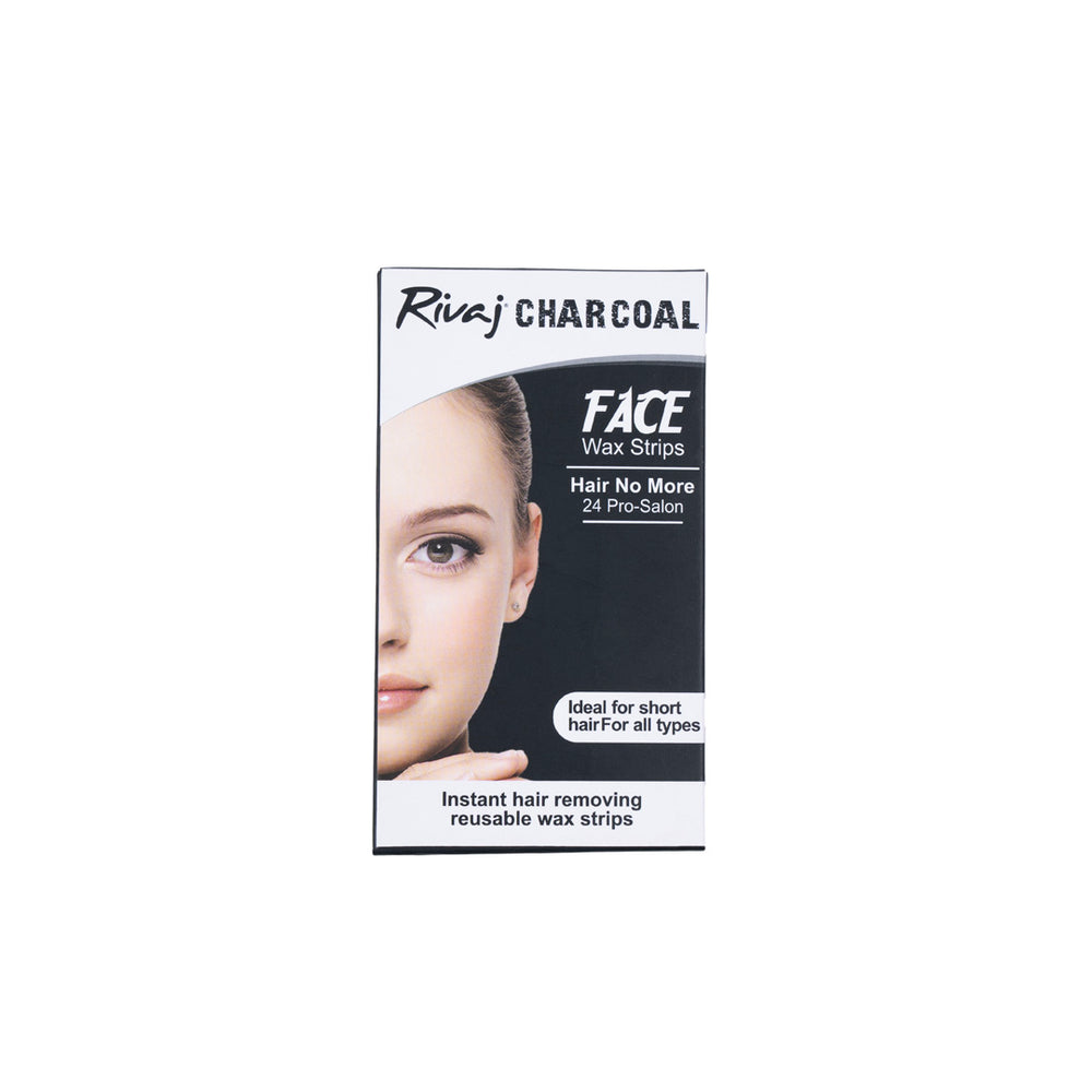 RIVAJ-UK Charcoal Face Wax Strips