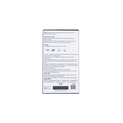 RIVAJ-UK Charcoal Face Wax Strips