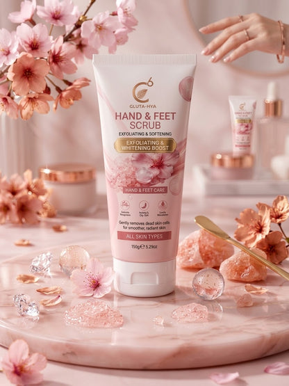 C6 BY MIRAAL GLUTA HYA HAND AND FEET SCRUB