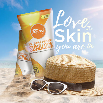 Whitening & Vanishing SPF60 Sunblock