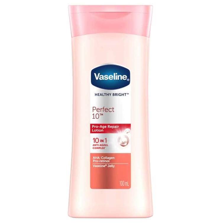 Vaseline Healthy Bright Perfect 10 Pro-Age Repair Lotion  100ml