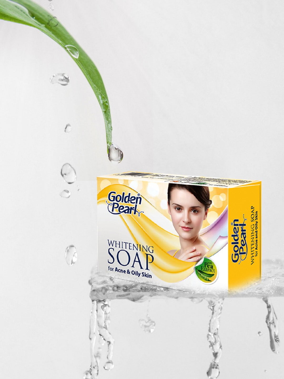 GOLDEN PEARL Whitening Soap - Acne Prone & Oily Skin