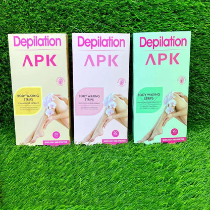 APK Depilation Body Waxing Strips