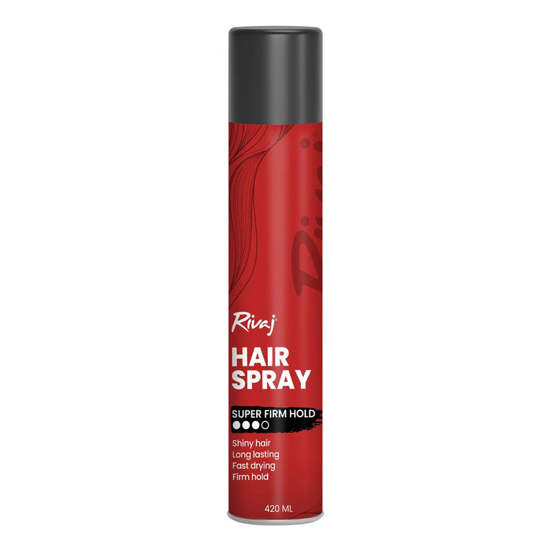 RIVAJ-UK Super Firm Hold Hair Spray