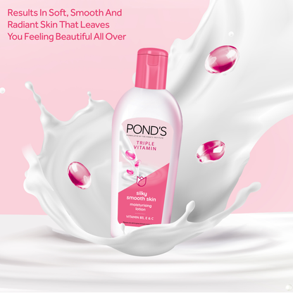 Ponds Triple Vitamin Moisturizing Lotion - 100 ML
