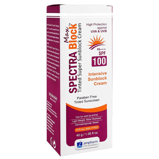 Spectra Block Max Cream, SPF 100 40g - Jenpharm