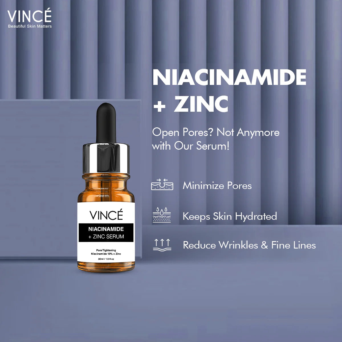 NIACINAMIDE + ZINC SERUM